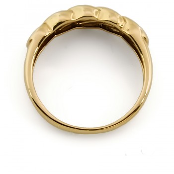 9ct gold Diamond 25pt 5 stone Ring size L